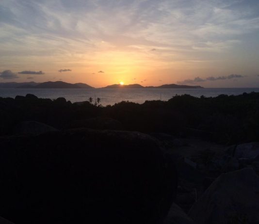 BVI Dive Day 2: competition, group projects, and fire show